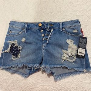 True Religion Jean Shorts